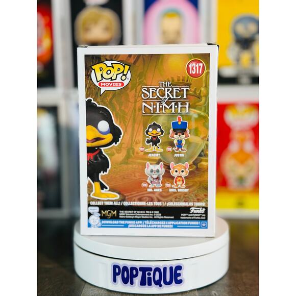 The Secret of NIMH Jeremy Funko Pop! Vinyl Figure #1317 - Picture 3 of 6